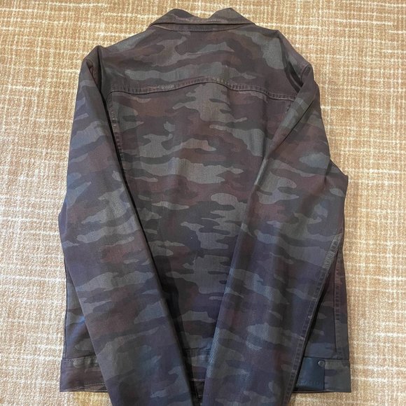 J Brand Camo Denim Jacket Size M - Picture 3 of 4